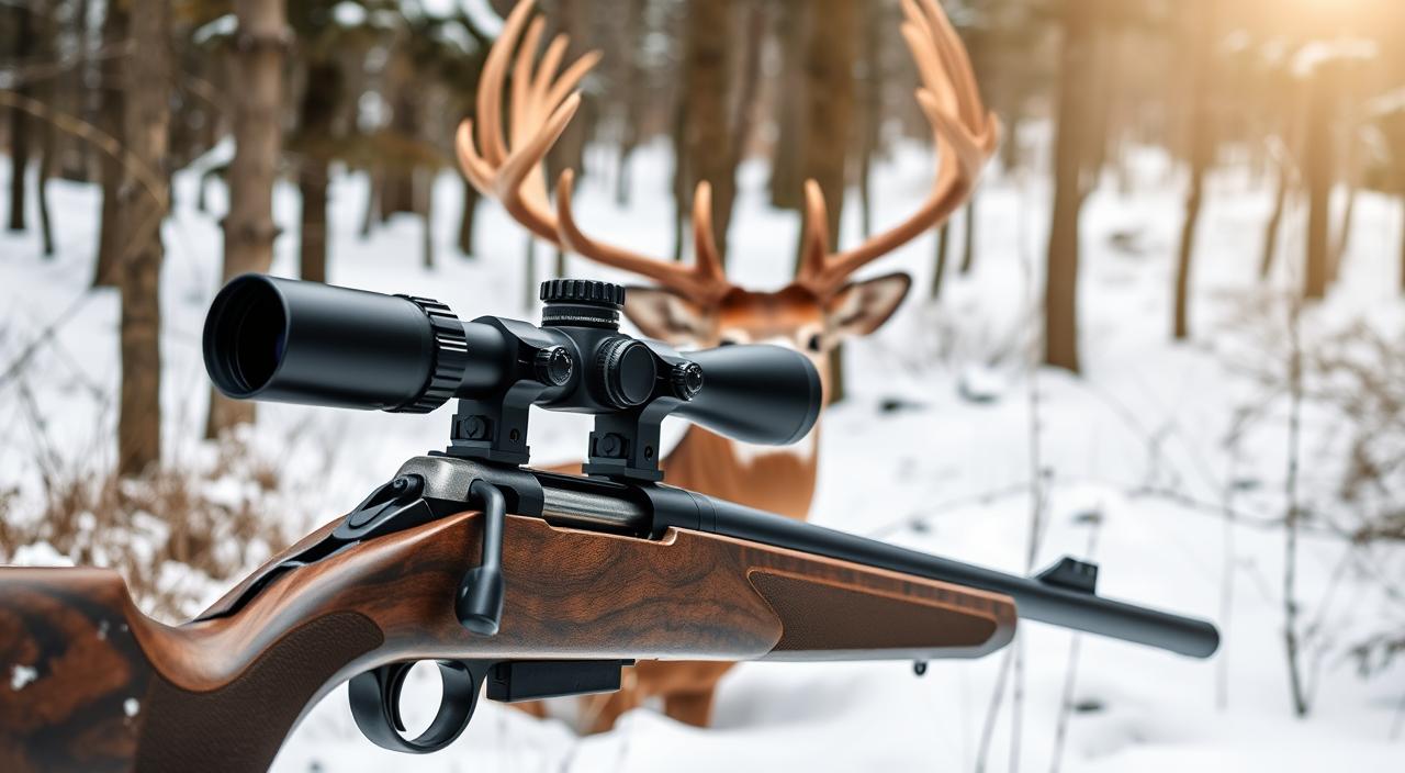 best rifle for white deer hunting